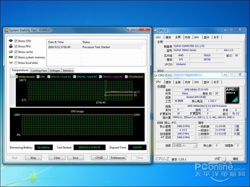 X3 435默电超频
