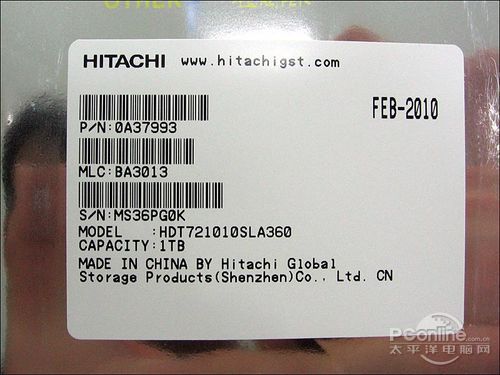 HGST(原日立)7K1000.C 1TB 32M SATA2日立 1TB SATA 32M