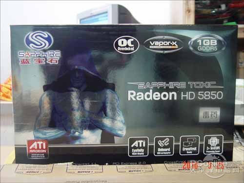 蓝宝石HD5850 1GB GDDR5 毒药11