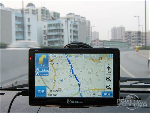 华锋E路航 E800高清TV版华锋E路航E800高清TV版实际路测