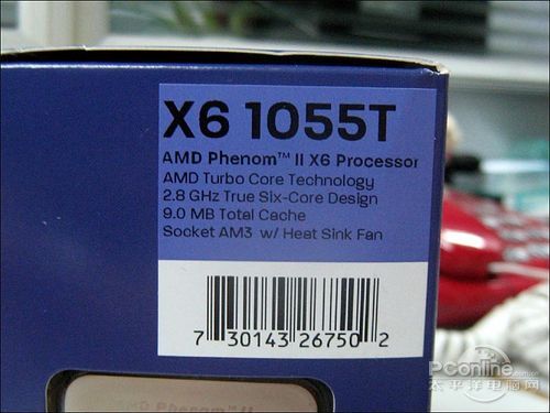 AMD羿龙II X6 1055TAMD Phenom II X6 1055T