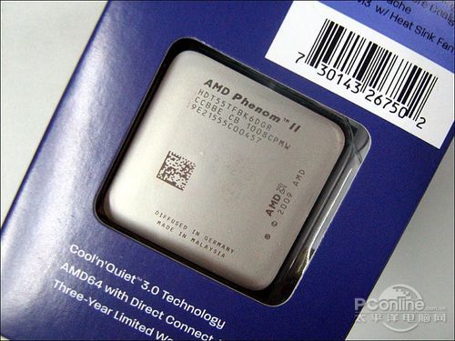 AMD羿龙II X6 1055TAMD Phenom II X6 1055T