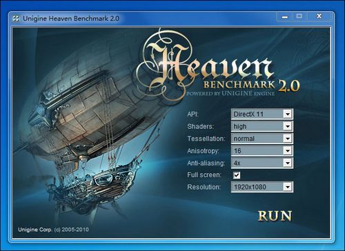 Heaven benchmark 2.0