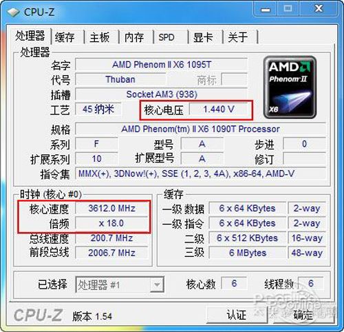 AMDII X6 1090T/ںͼ