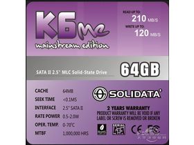 SOLIDATA K6-64Me(64GB MLC