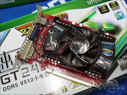 双敏GT240小牛版双敏 速配2 GT240 DDR5 V512小牛版