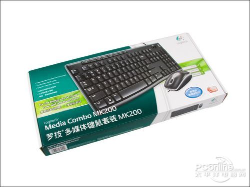 罗技MK200键鼠套装罗技 MK200