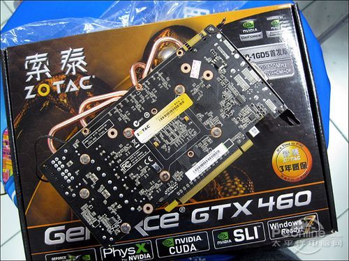 索泰GTX460-1GD5首发版索泰 GTX460-1GD5首发版