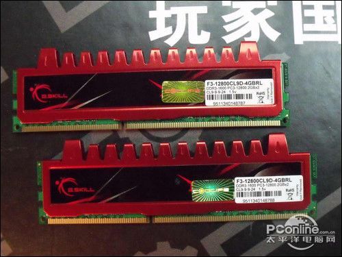 芝奇DDR3 1600 4G套装芝奇 DDR3 1600 4G套装