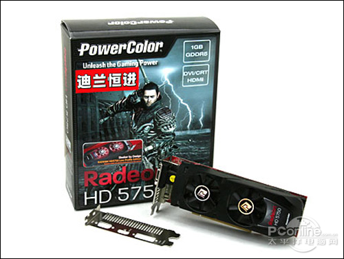 迪兰HD5750高清版 1G迪兰恒进HD5750高清版