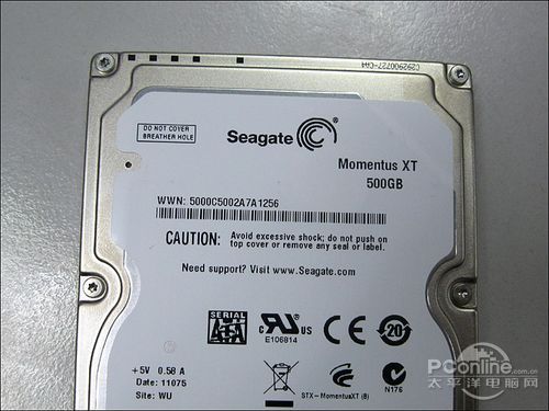 希捷Momentus XT 500G 32M SATA2希捷 500G MomentusXT