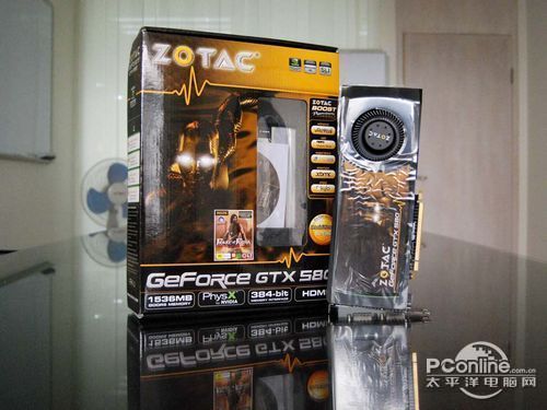 索泰GTX580 AMP2